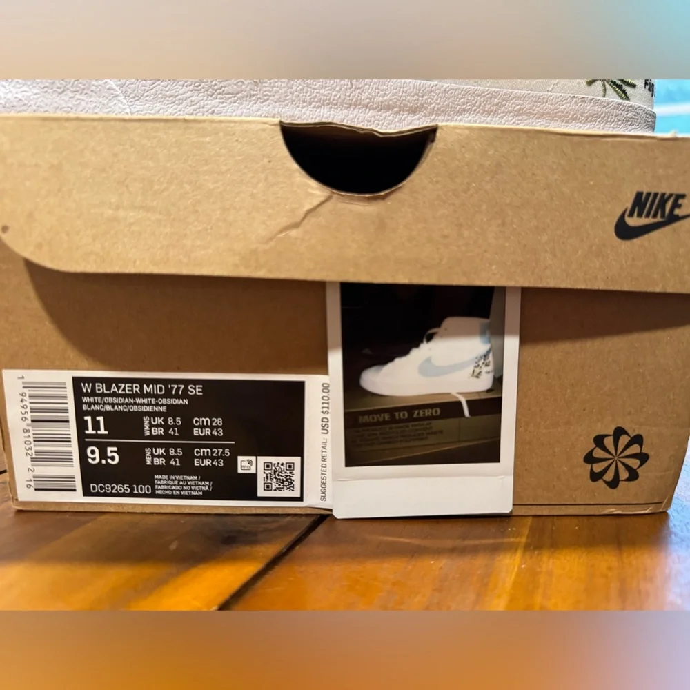 Nike Blazer ‘77 Mid Indigo-Size 11 Women/9.5 Men - Picture 6 of 6